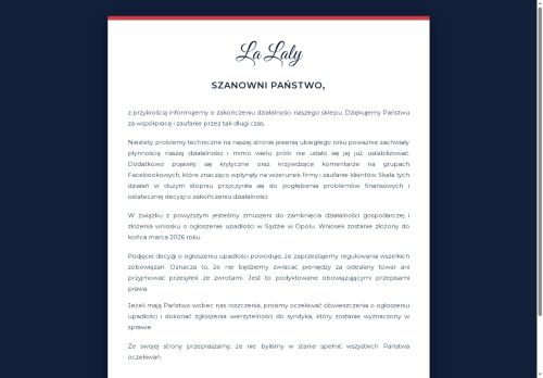 Magdalena Lityńska LA LALY